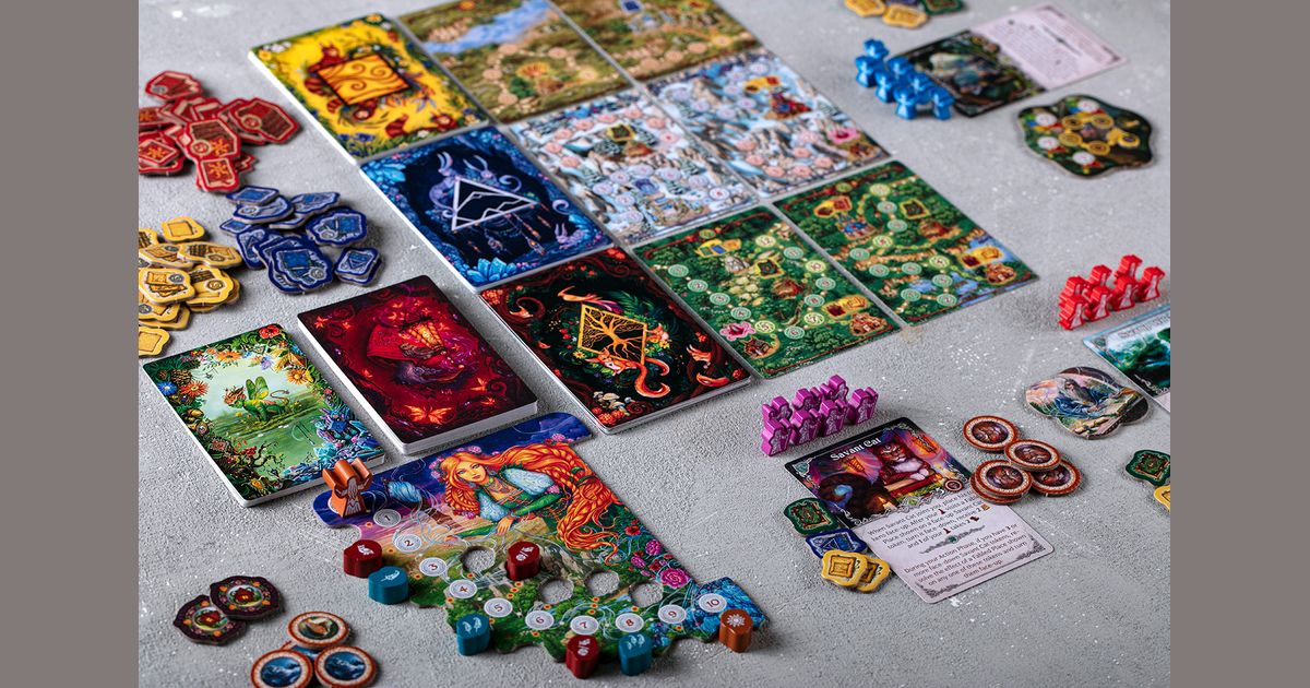 Fabled The Spirit Lands complete table layout