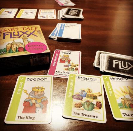 Fairy Tale Fluxx game in progress