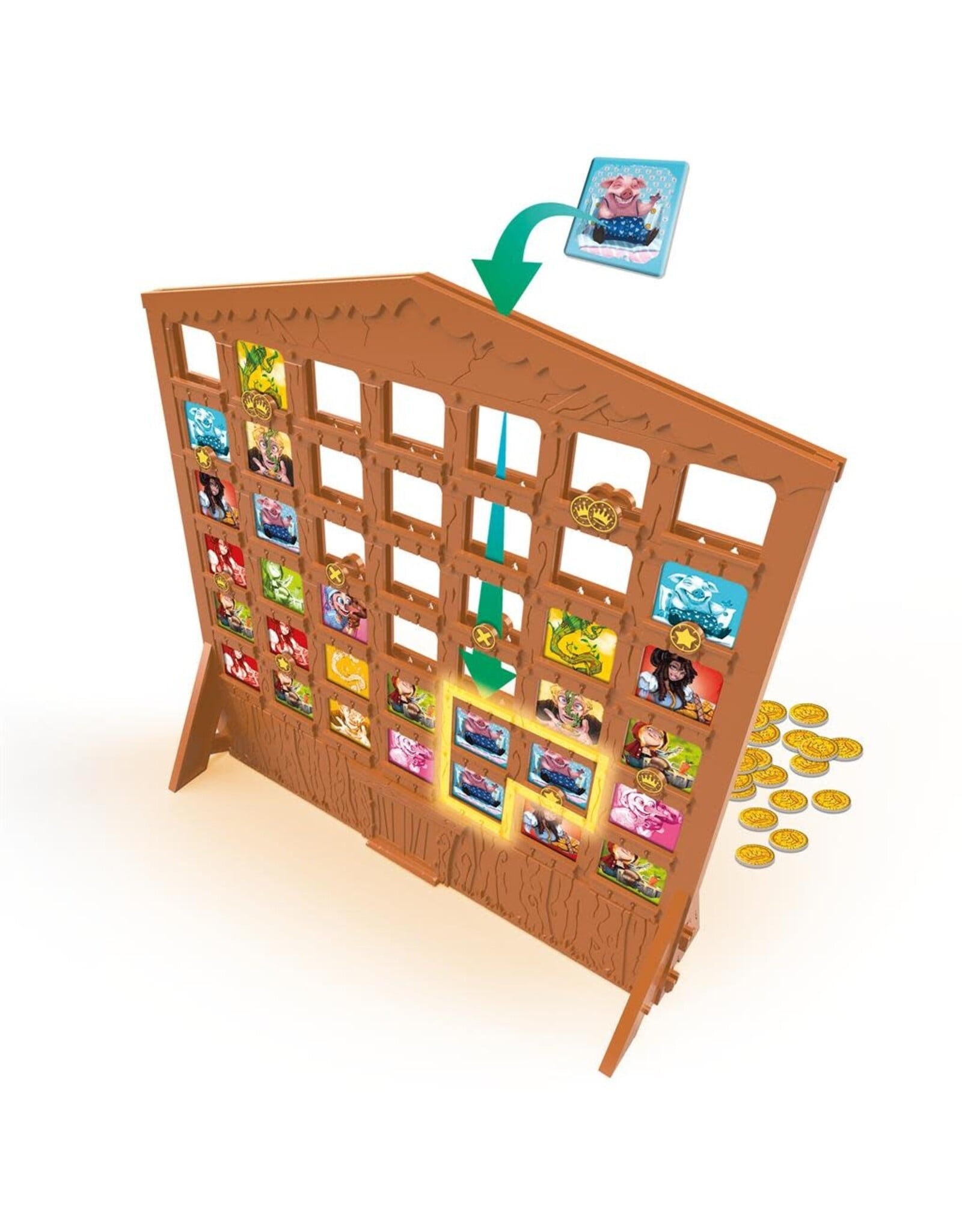 Fairy Tale Inn vertical board setup