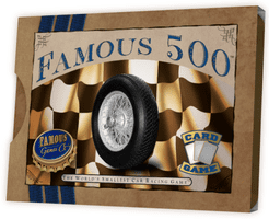 Famous 500: The World's Smallest Car Racing Game box art