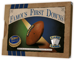 Famous First Downs: The World's Smallest Football Game box art