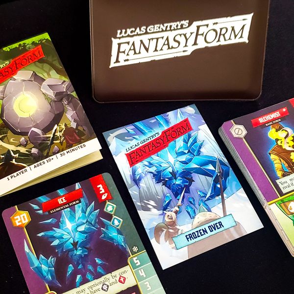 FantasyForm wallet game cards