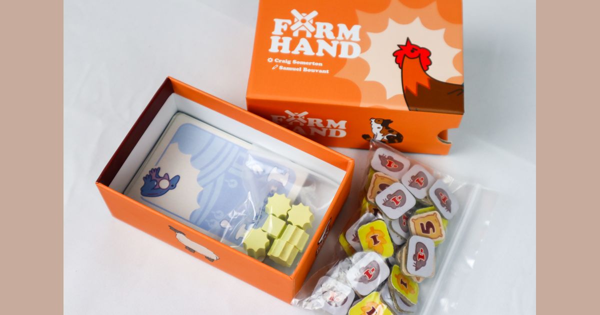Farm Hand box and cards