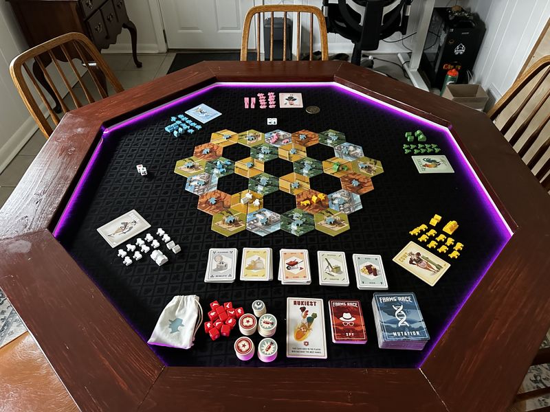 Farms Race game components