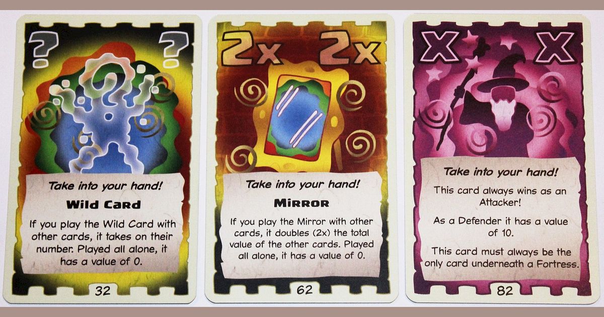 Fast Forward Fortress card effect examples