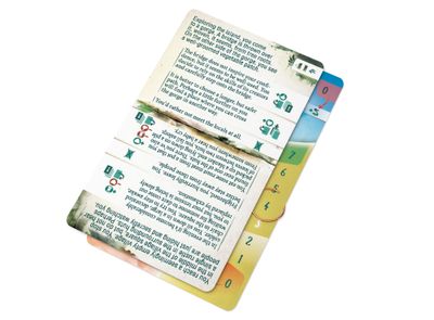 FateFlip Washed Ashore chapter cards arranged for play