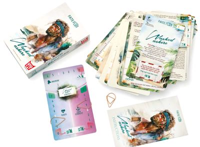 FateFlip Washed Ashore illustrated story cards
