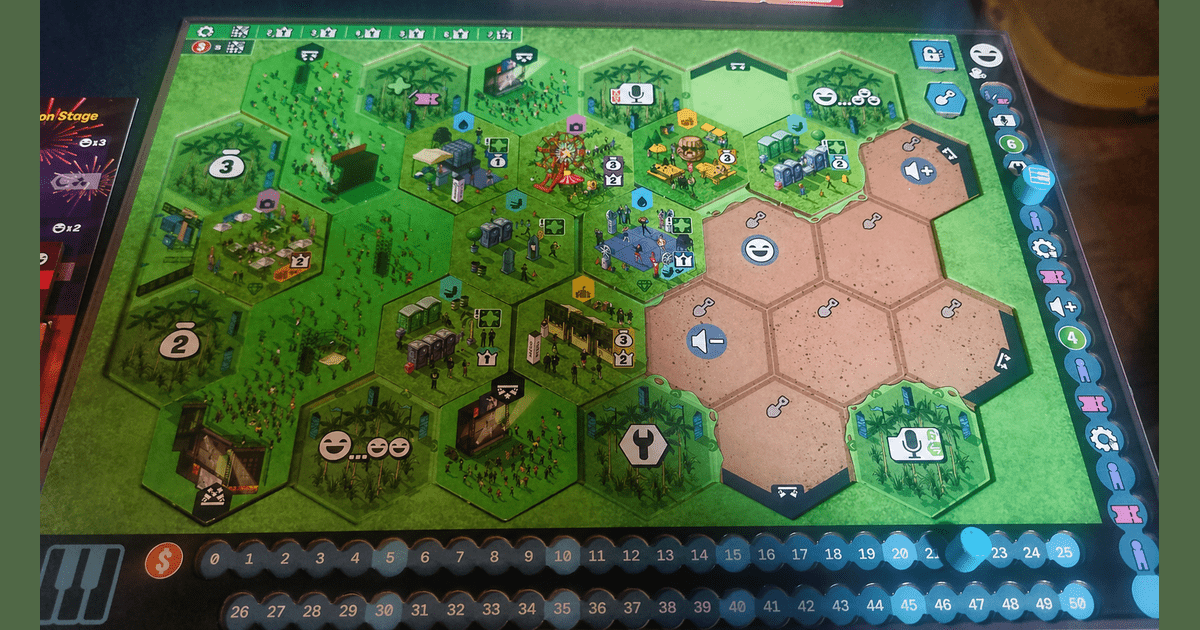 Festival artwork from Fest Season board game