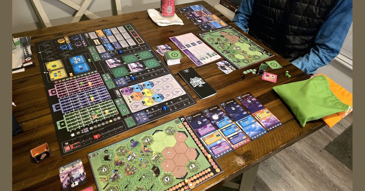 Fest Season board game main board