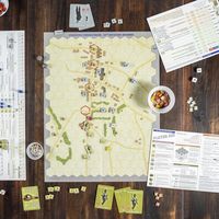Fighting Formations scenario on hex map