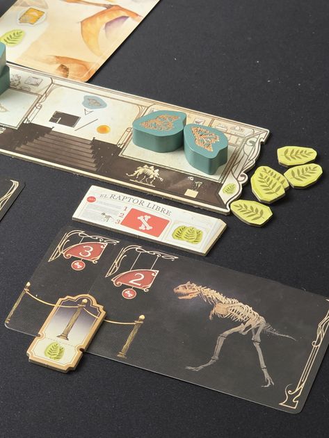 First Giants dinosaur cards markers and tokens