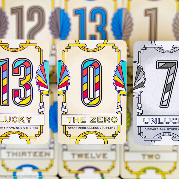 Flip 7 With A Vengeance special number cards
