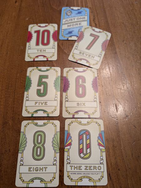 Flip 7 With A Vengeance game in progress