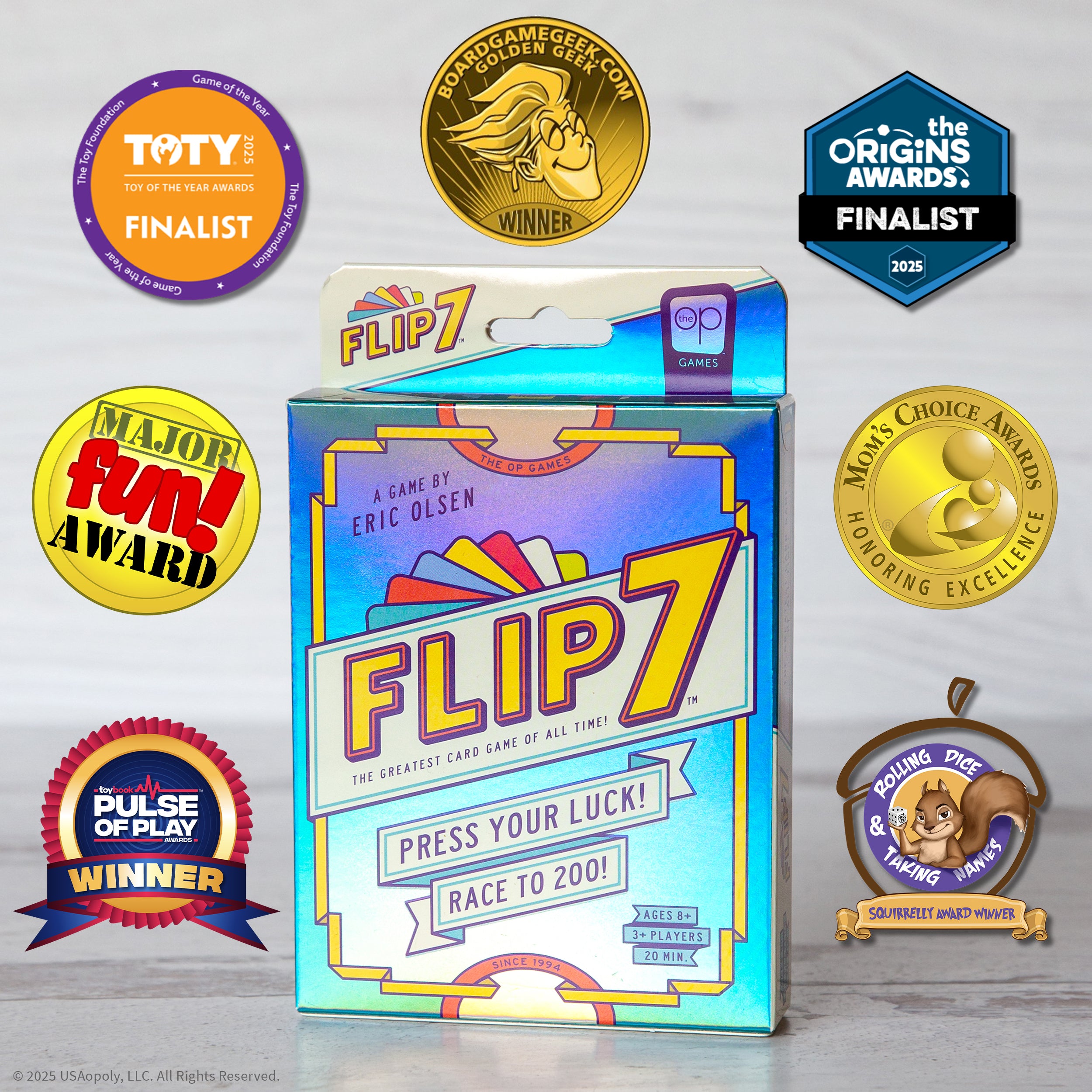 Flip 7 awards presentation
