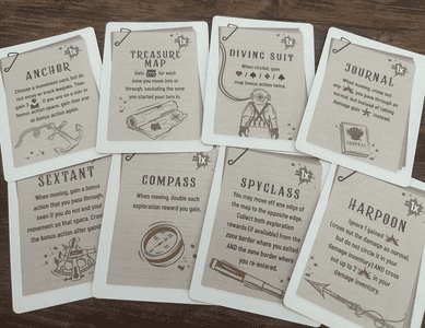 Flip Voyage special cards and components
