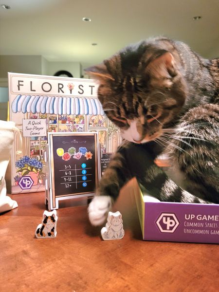 Floristry game in progress