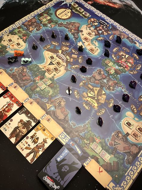 Fortunes of Scoundrel Bay gameplay in progress