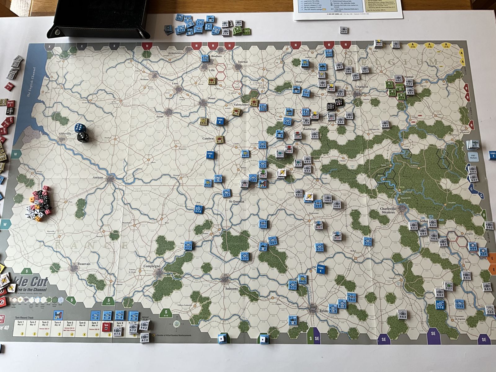 France '40 Sickle Cut campaign in play