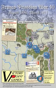 Franco-prussian War 40: August 1870 - March 1871 box art