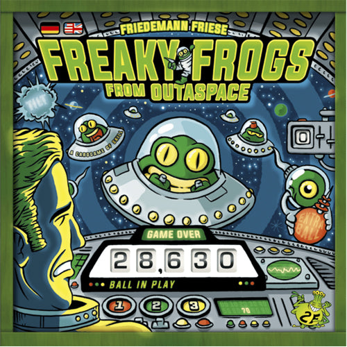 Freaky Frogs From Outaspace physical retail box