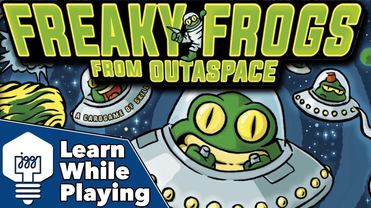 Freaky Frogs From Outaspace tutorial gameplay preview