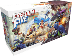 Freedom Five: A Sentinel Comics Board Game box art