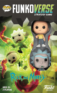 Funkoverse Strategy Game: Rick & Morty 100 box art