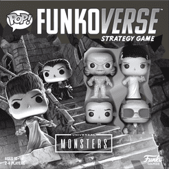 Funkoverse Strategy Game: Universal Monsters 100 box art
