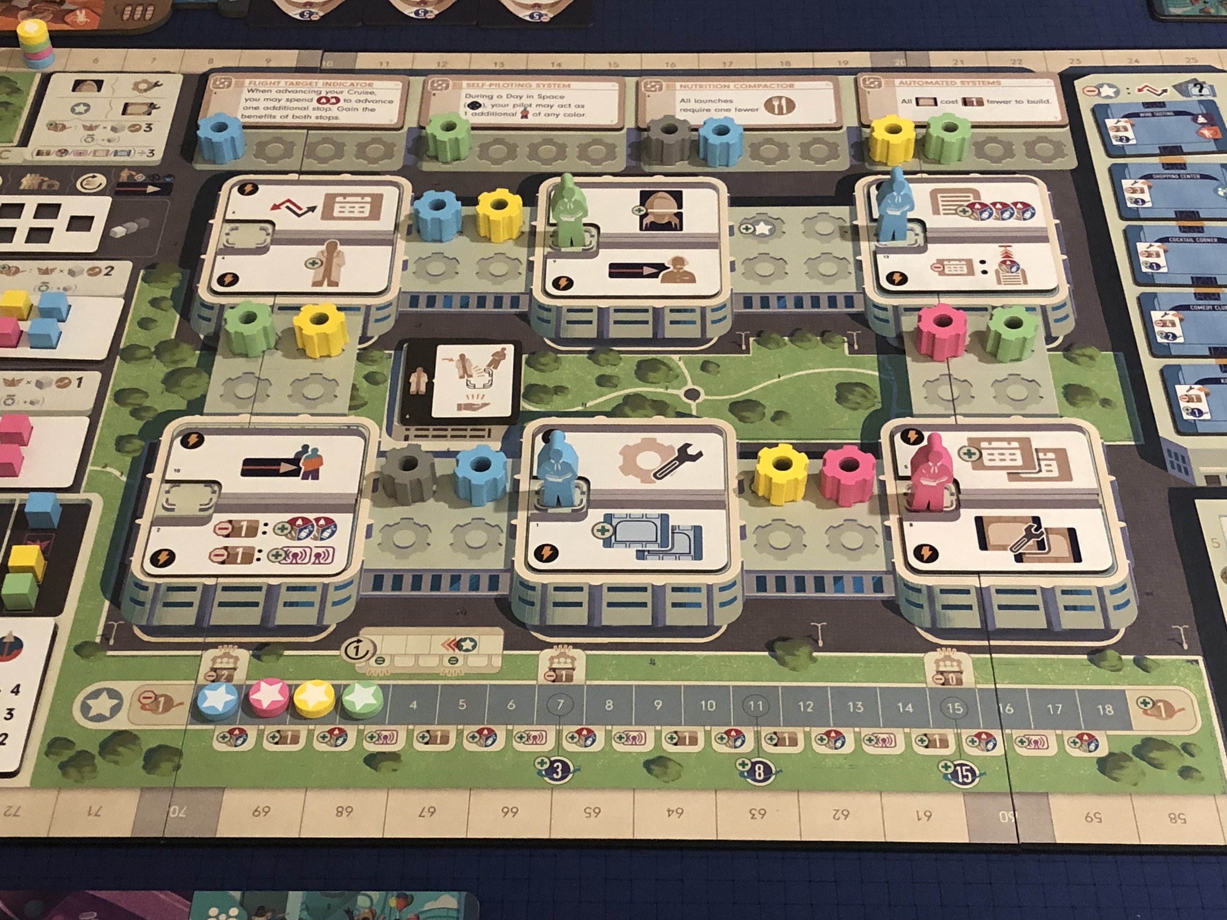 Galactic Cruise main board and components