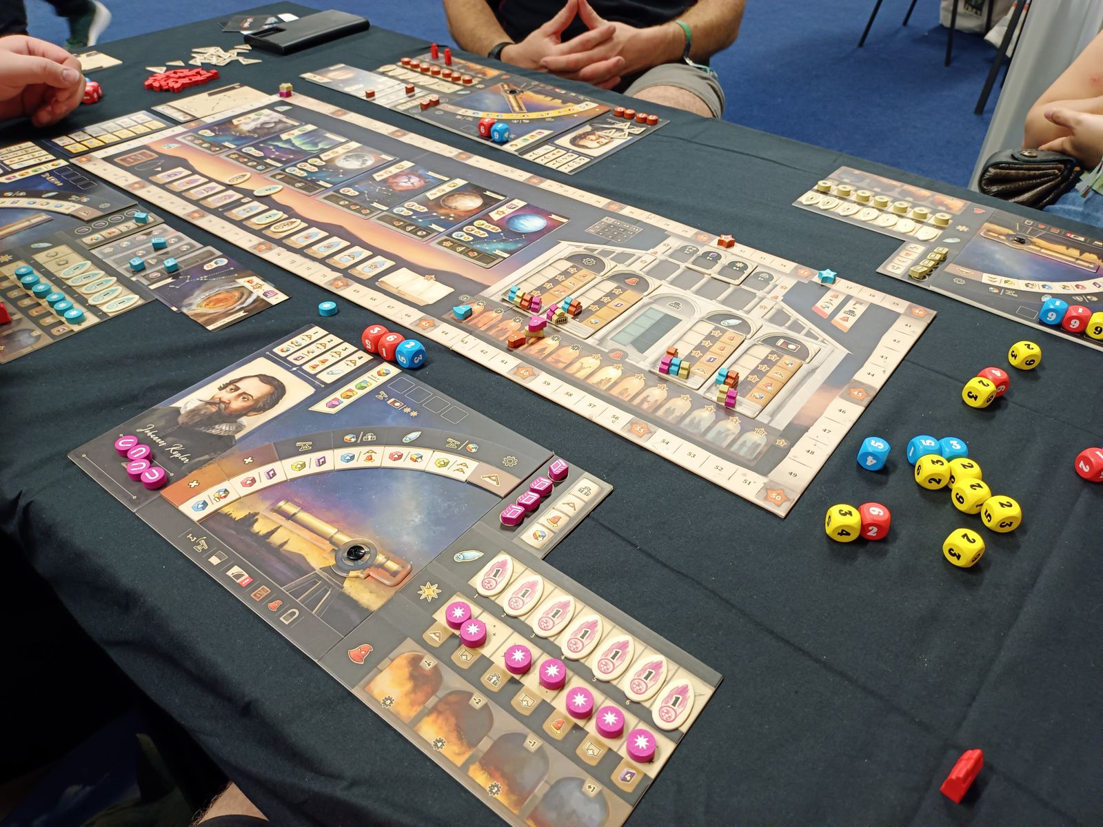 Galileo Galilei board game in progress