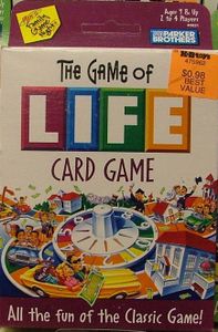 The Game Of Life: Card Game box art