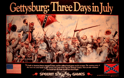 Gettysburg: Three Days In July box art