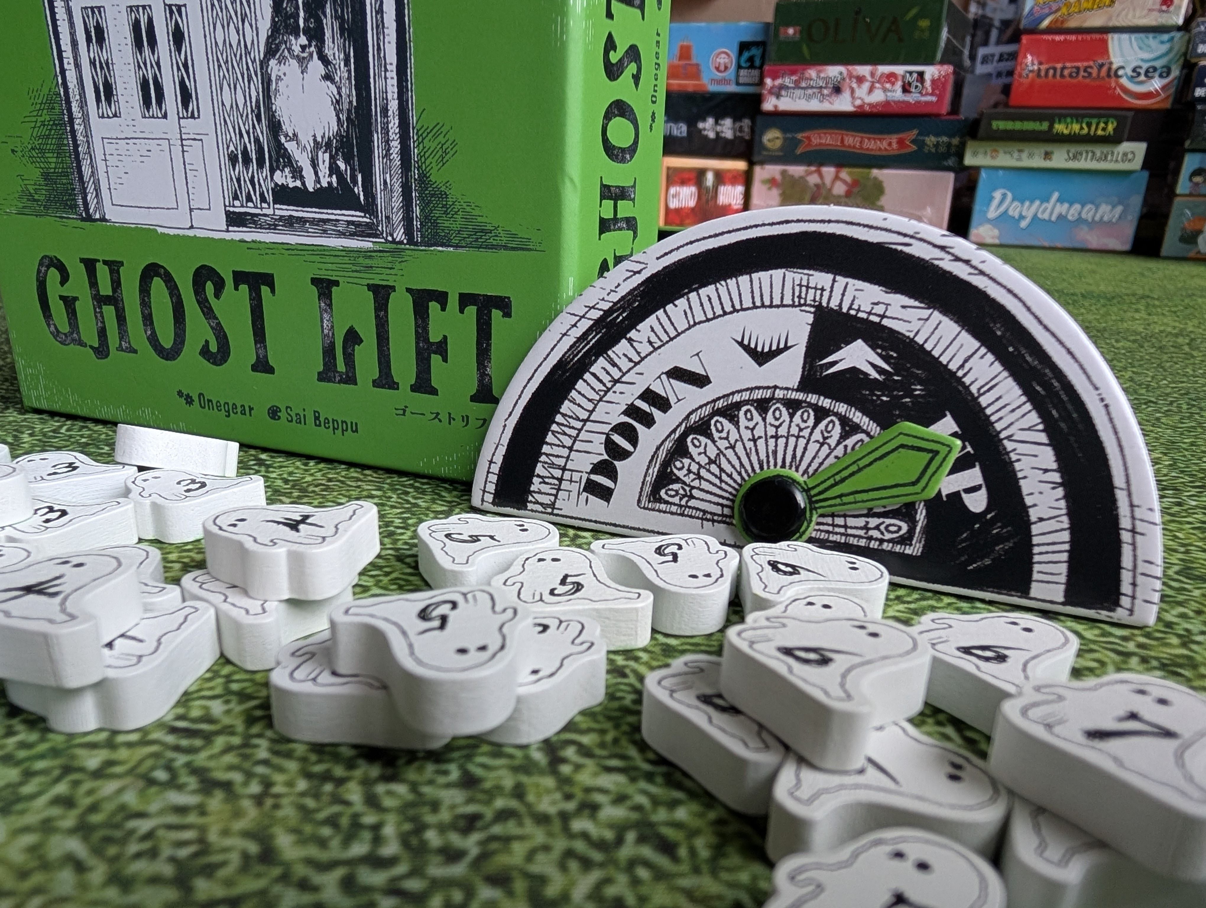 Ghost Lift card game in progress