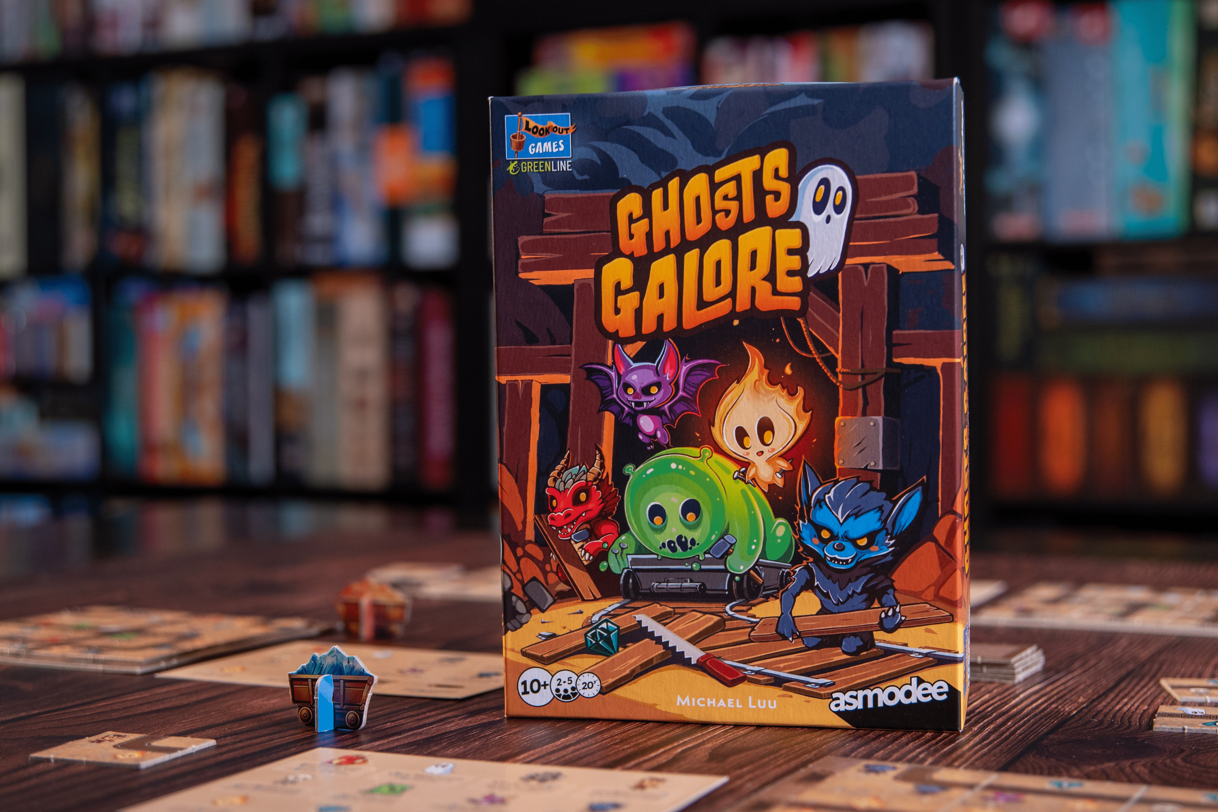 Ghosts Galore tile grid and haunted railway