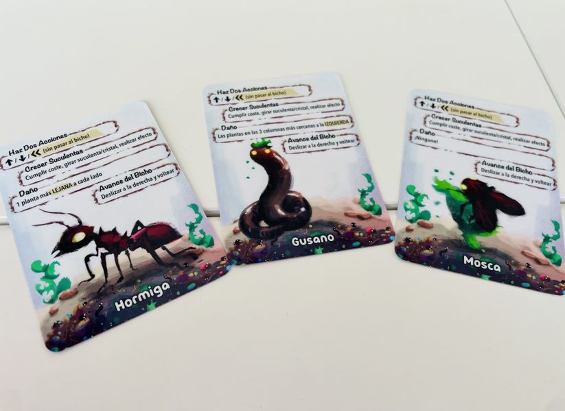 Glass Garden plant and critter cards