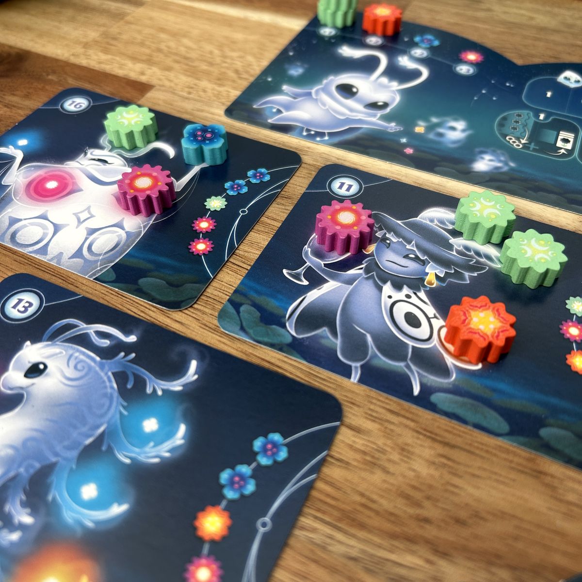 Gloomies board game components