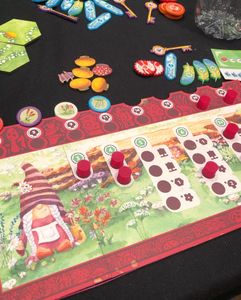 Gnome Hollow player board and components