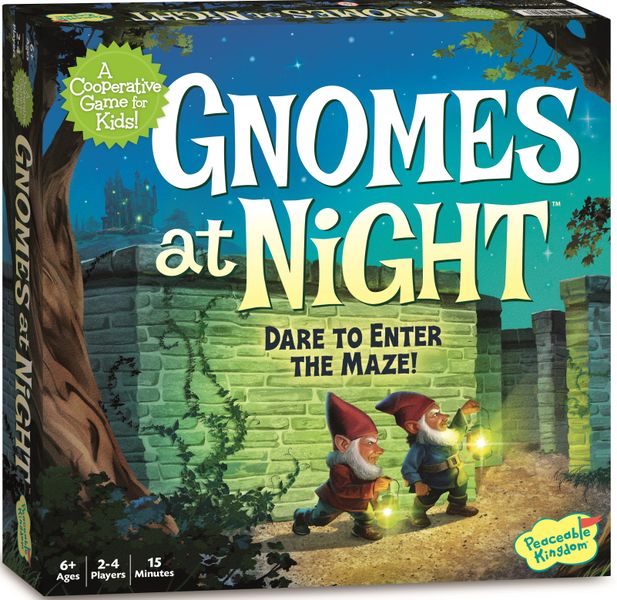 Gnomes at Night treasure pieces and board detail