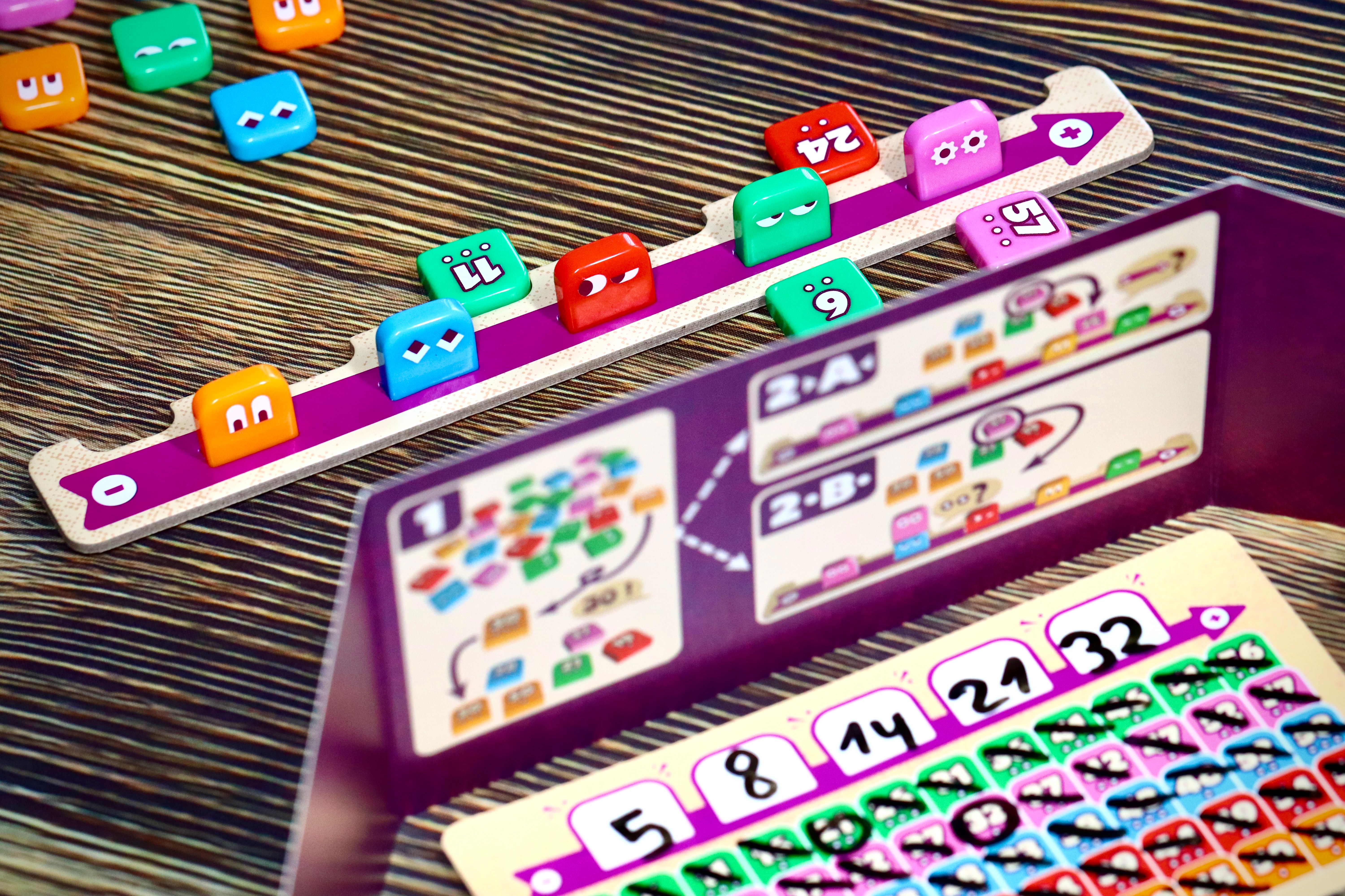 Got Five number grid and shared tile track during play