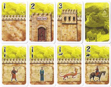 Great Wall of China illustrated cards