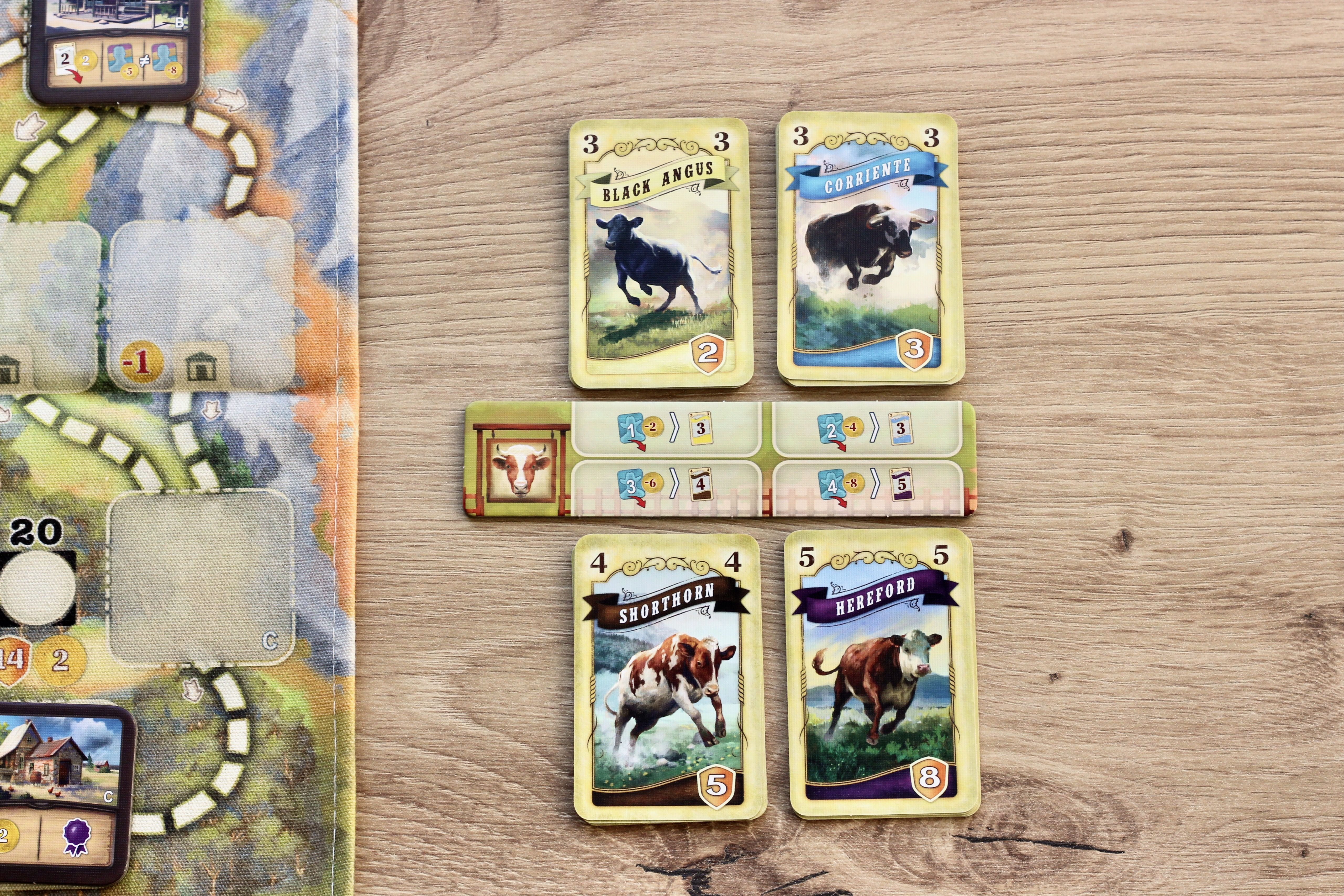 Great Western Trail El Paso cattle market cards