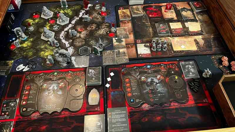 Grimcoven modular boss battle setup