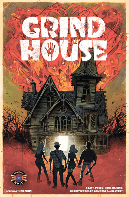 Grind House box art