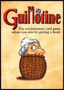 Guillotine box art