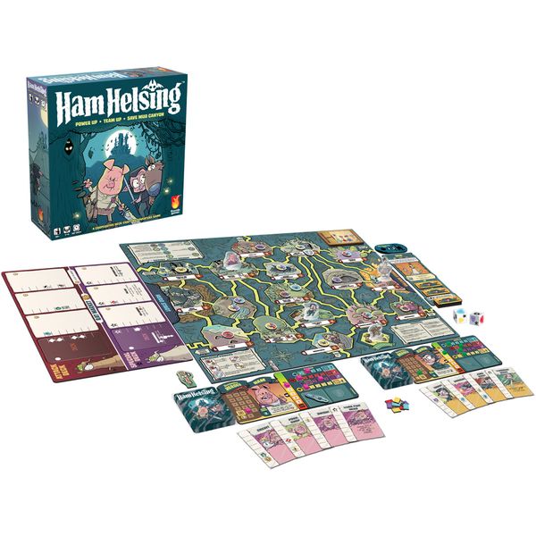 Ham Helsing animal hero boards and figures