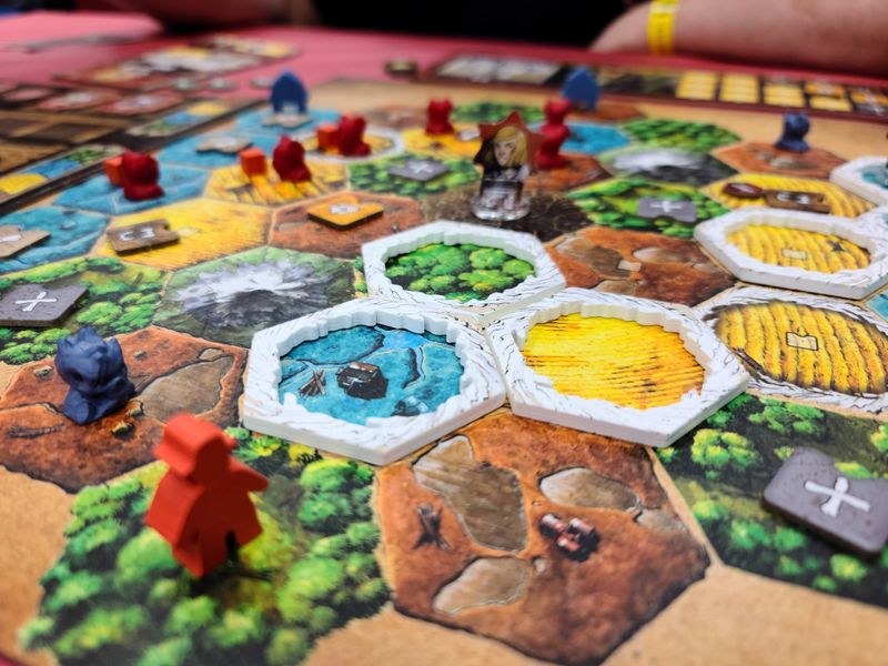 Harrow County board game in play