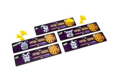 Haunted Mouse player boards and cards