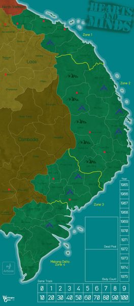 Hearts and Minds strategic map