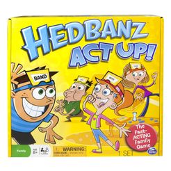 Hedbanz Act Up! box art