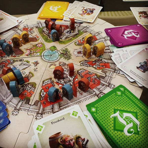 Henchmania modular city board